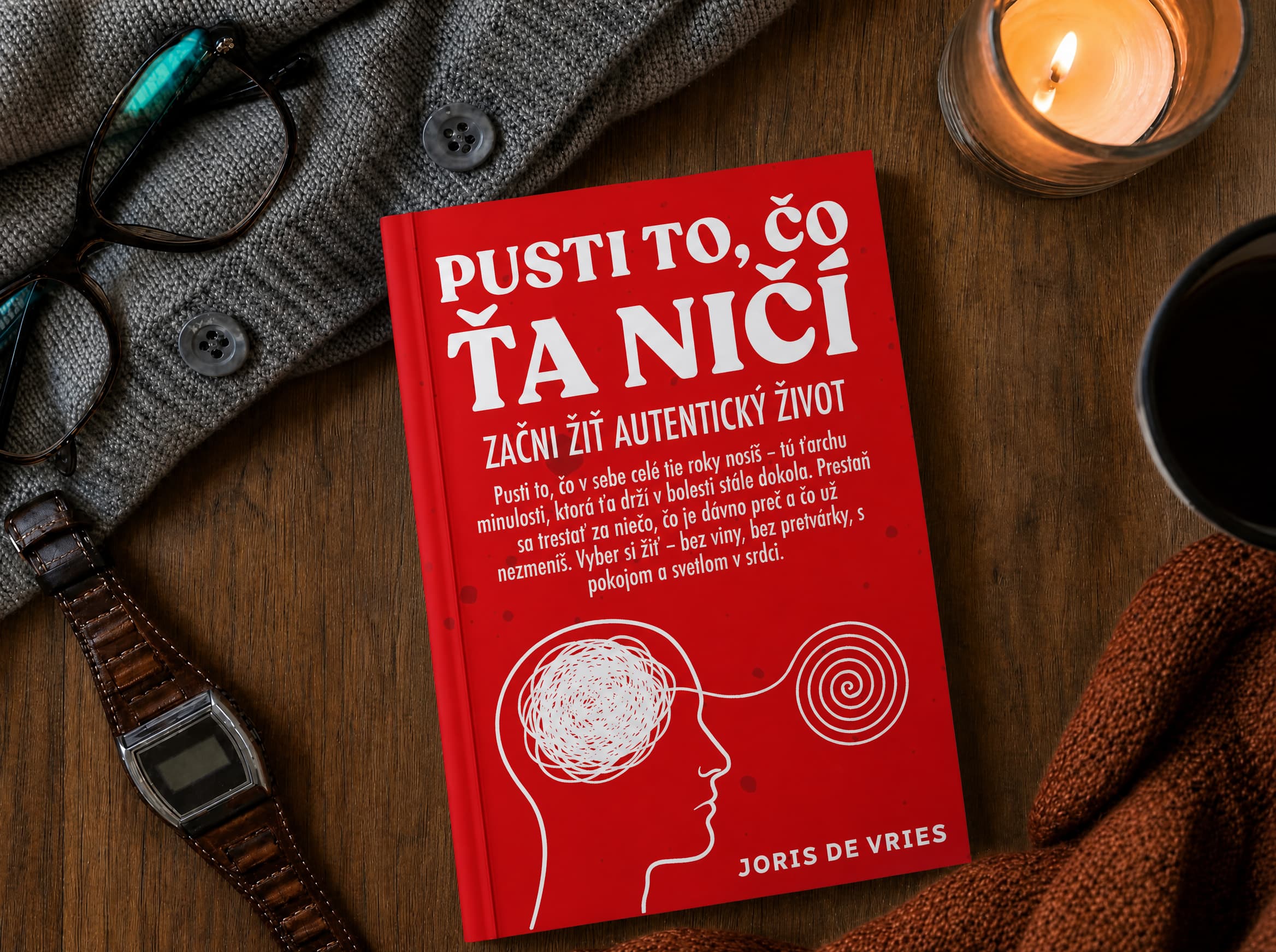 Pusti to, čo ťa ničí — kniha od Jorisa de Vriesa