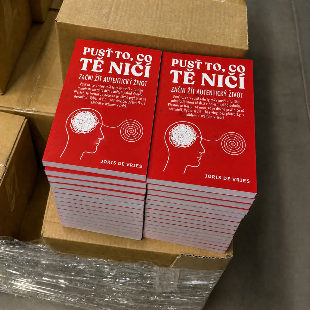 Pusti to, čo ťa ničí — fyzická kniha pripravená na odoslanie